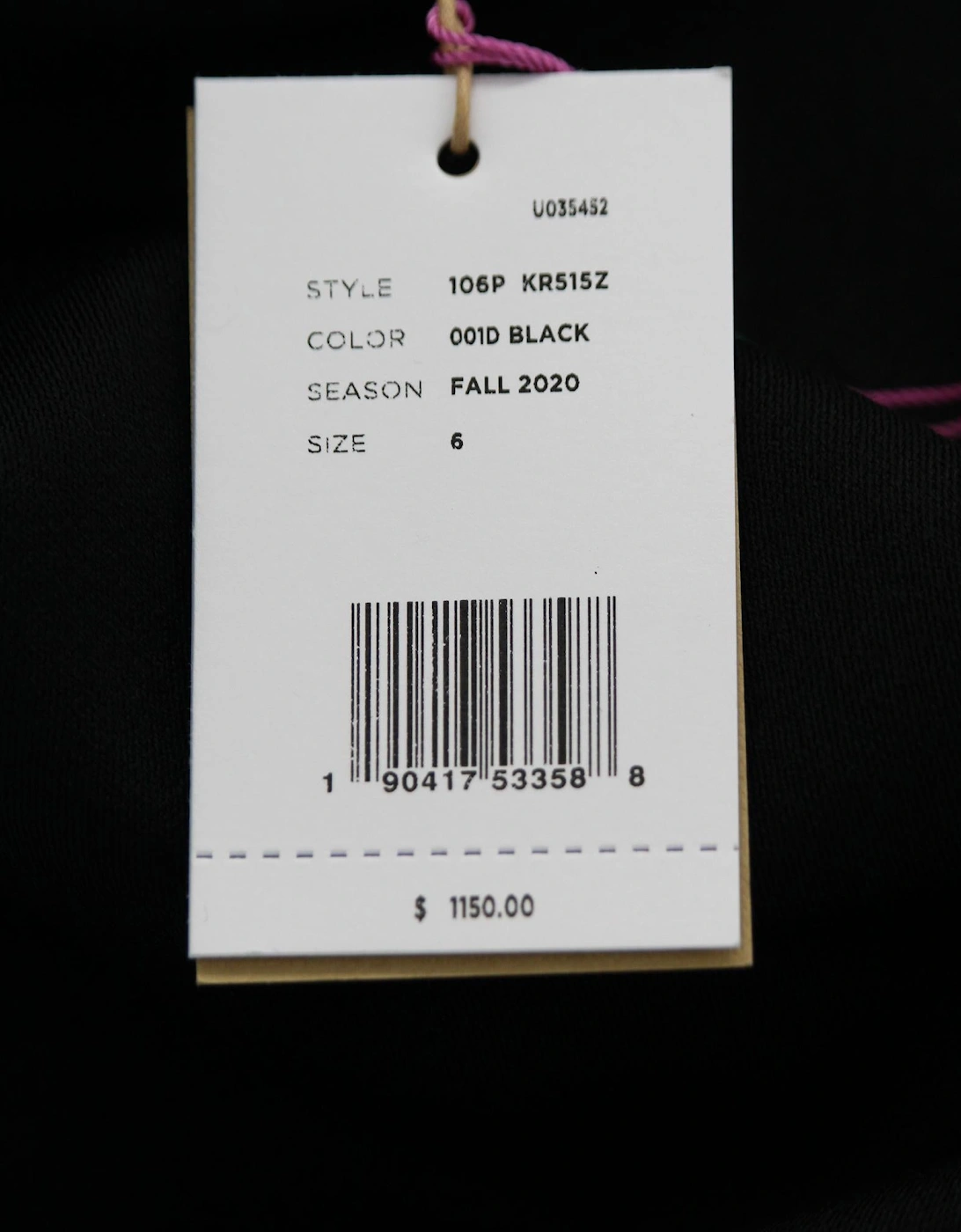 Structured Black Wool Blazer by Michael Kors