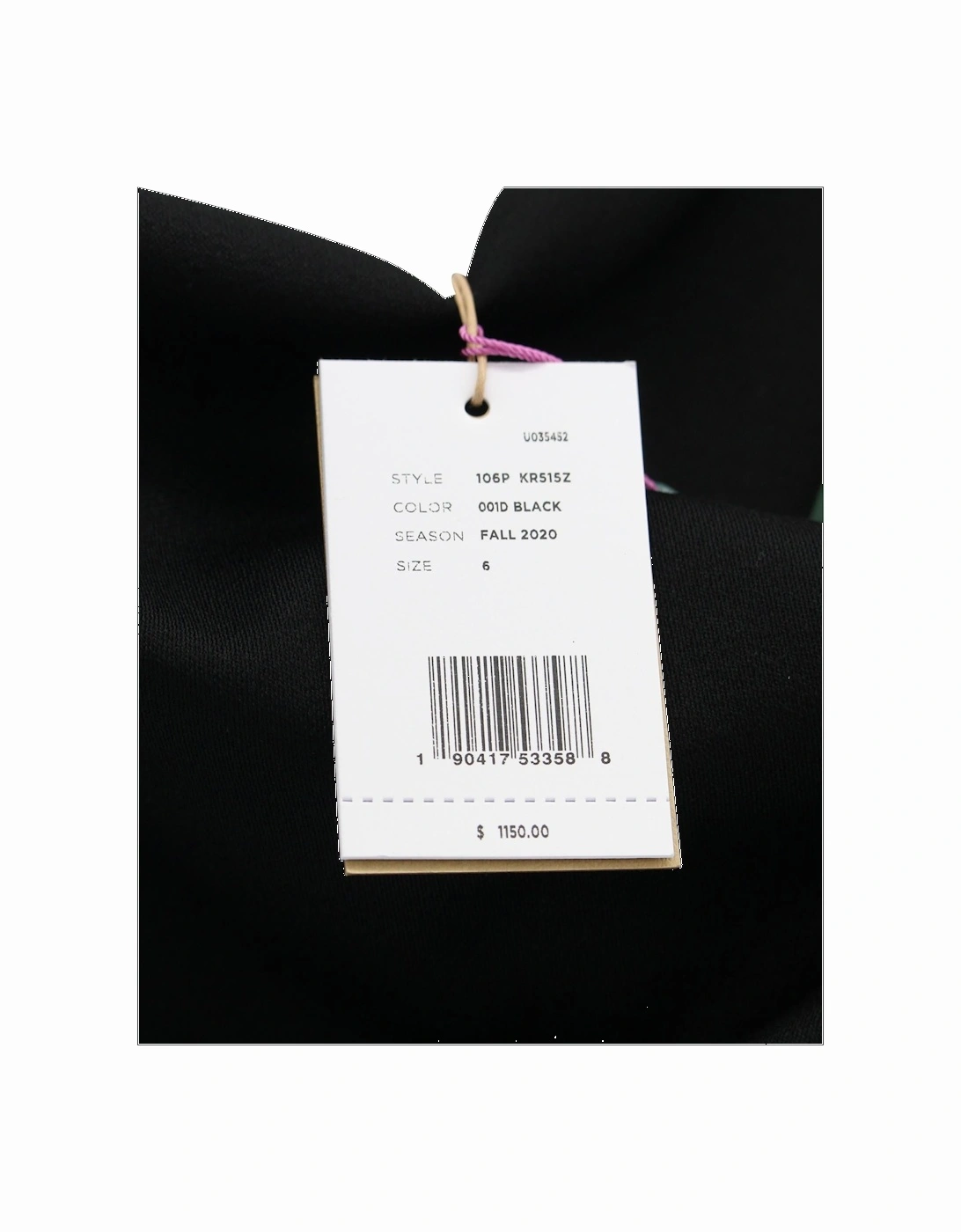 Structured Black Wool Blazer by Michael Kors