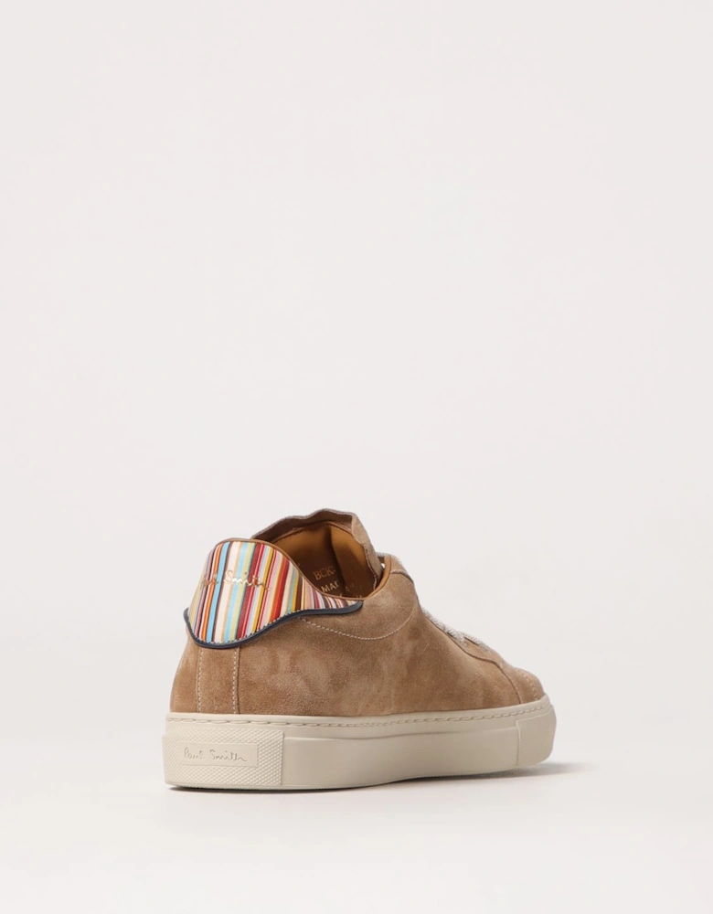 Zebra Stripe Suede Low Top Sneakers