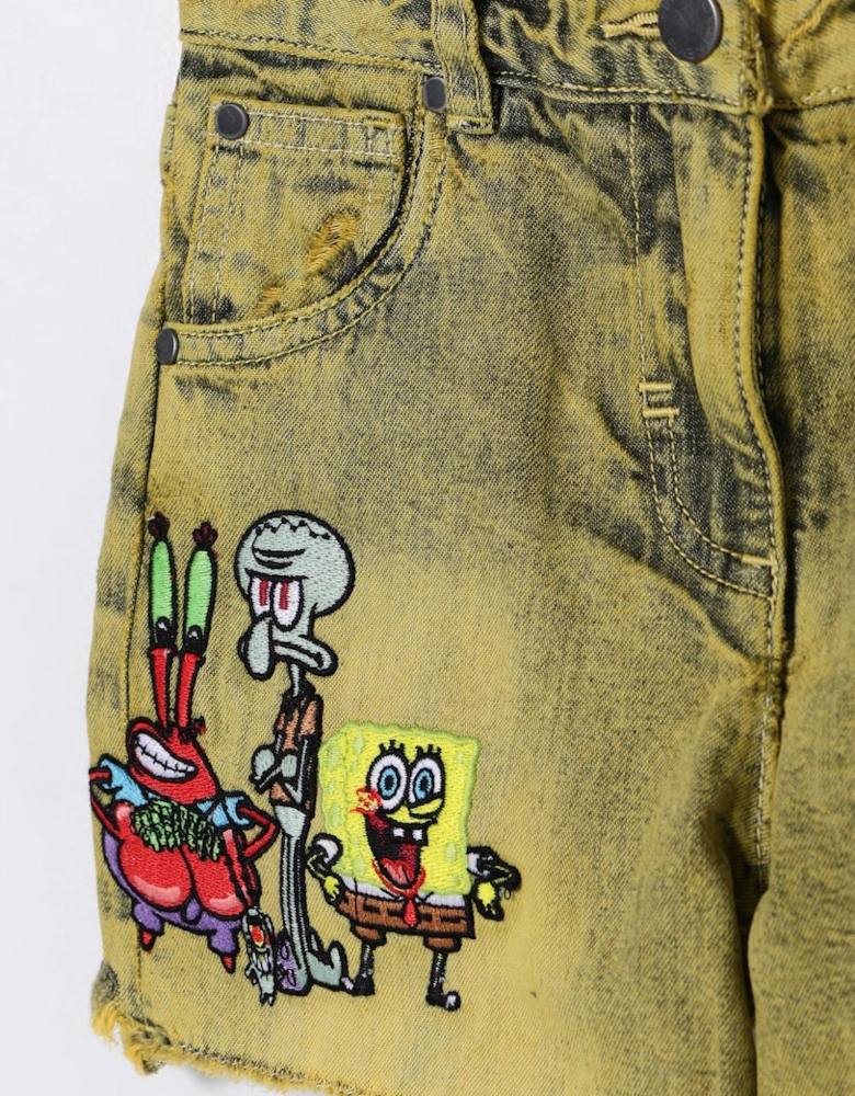 Kids SpongeBob Denim Shorts