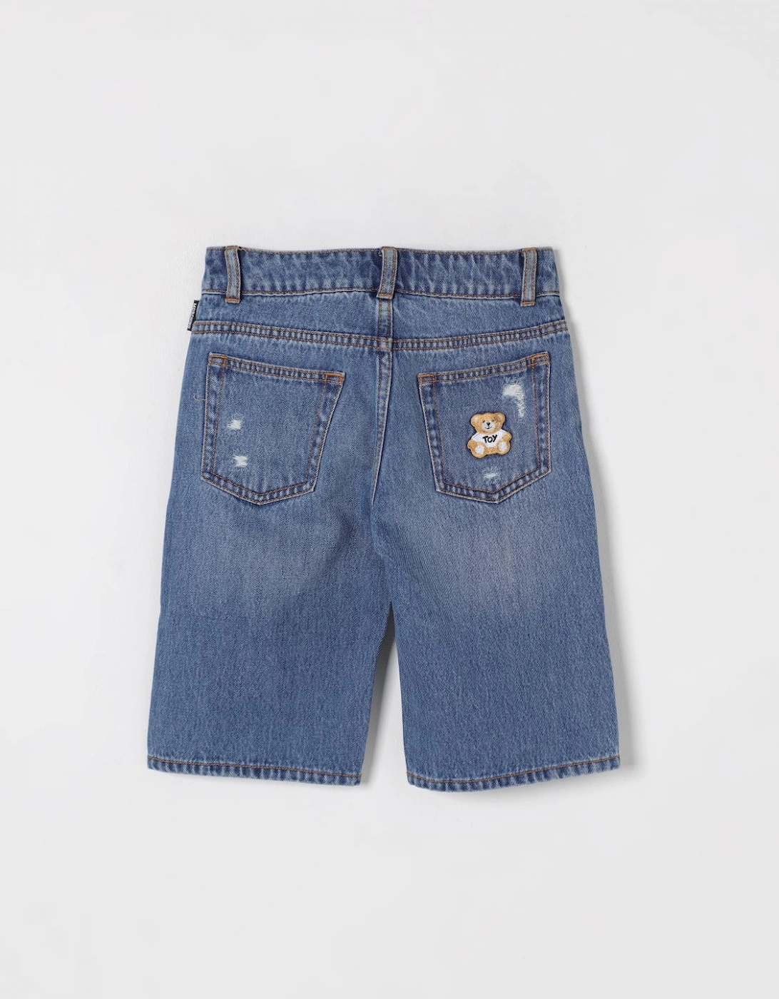 Kids Distressed Denim Shorts