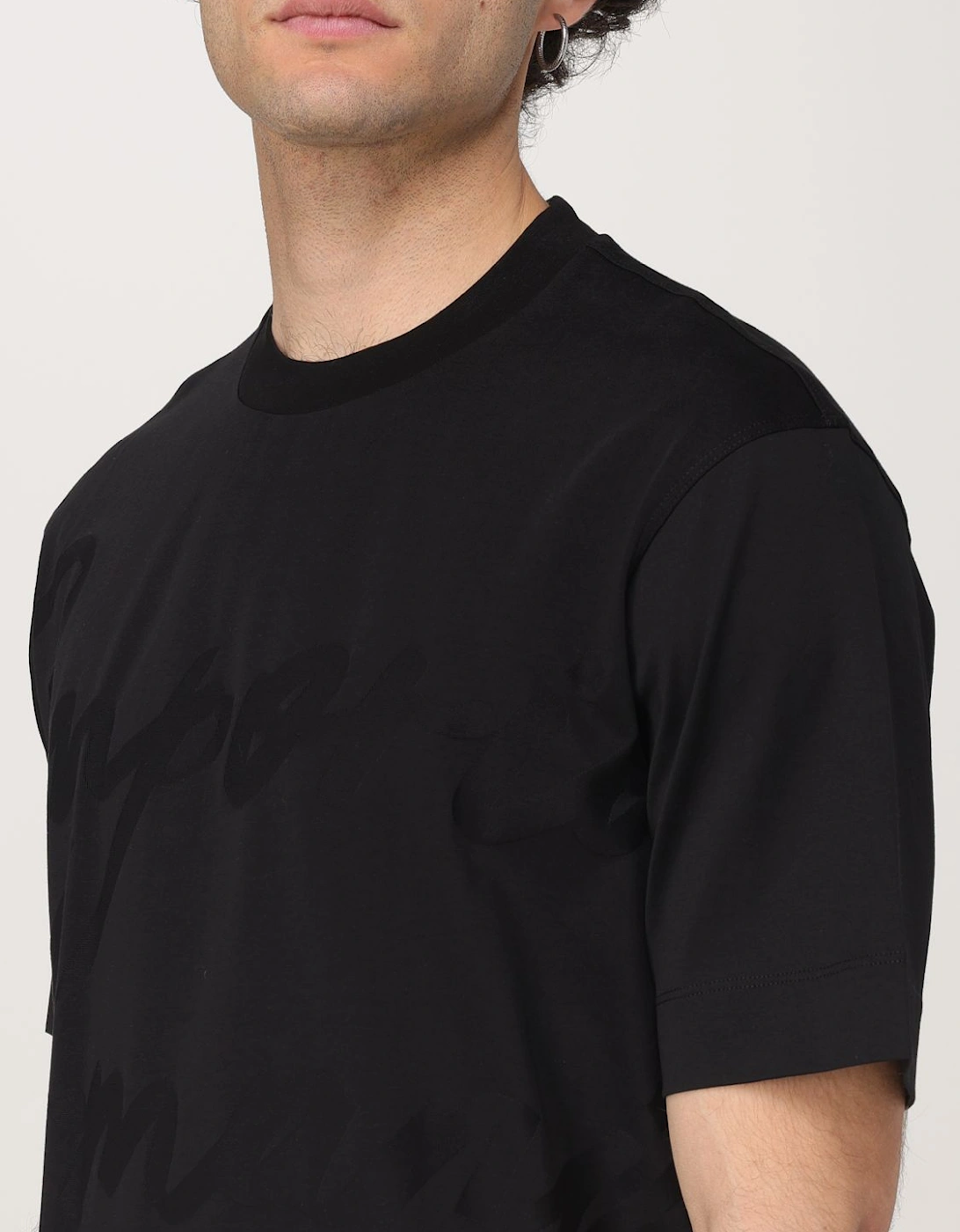 Embossed Logo Short Sleeve Tee