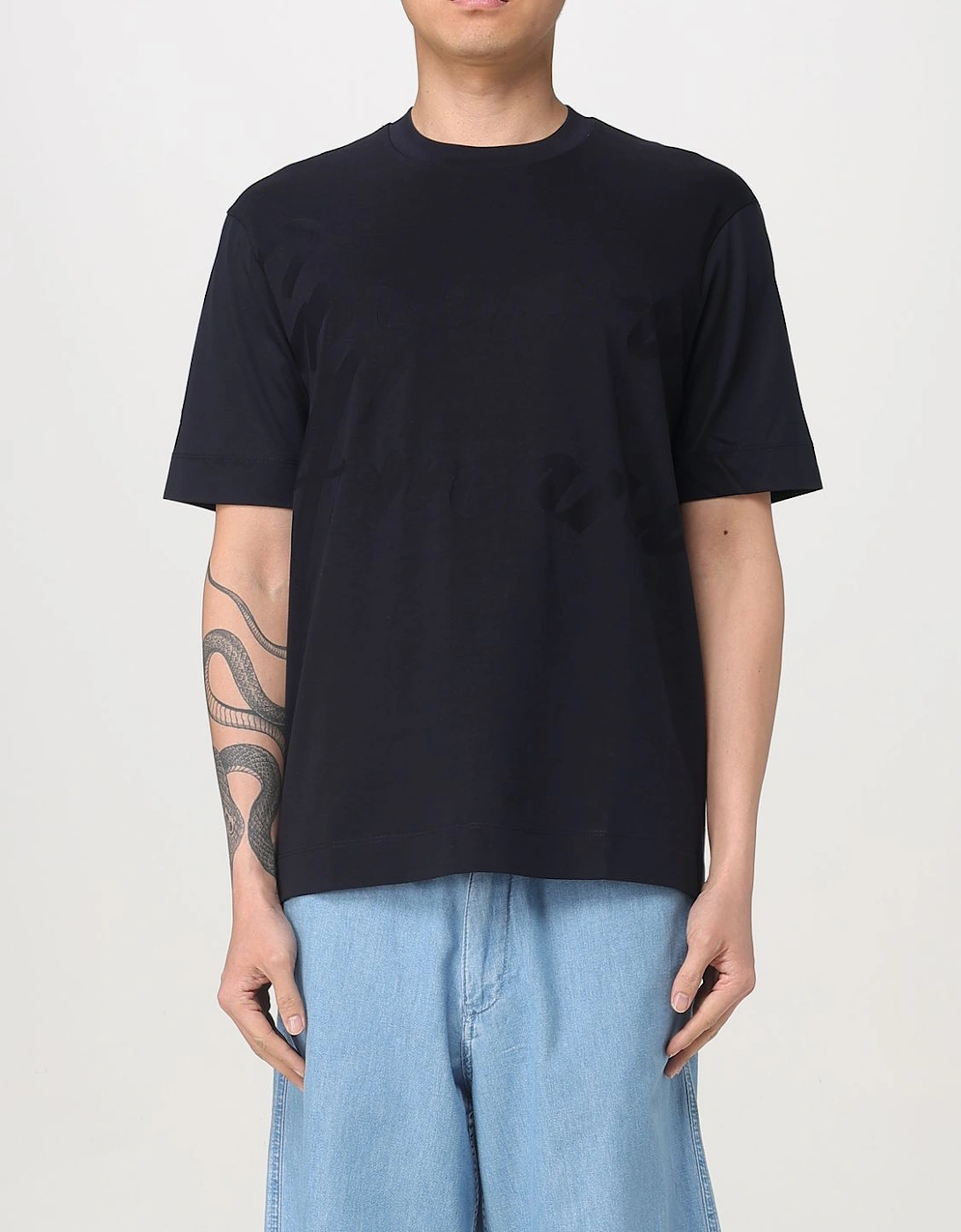 Embossed Logo Short Sleeve Tee