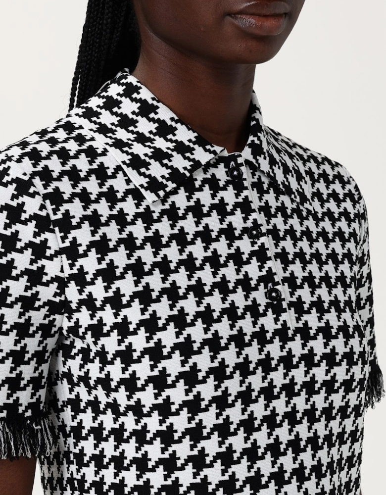 Polo Shirt with Embroidered Detailing