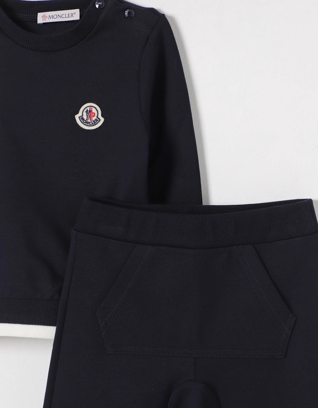 Baby Boys Tricolor Trim Tracksuit