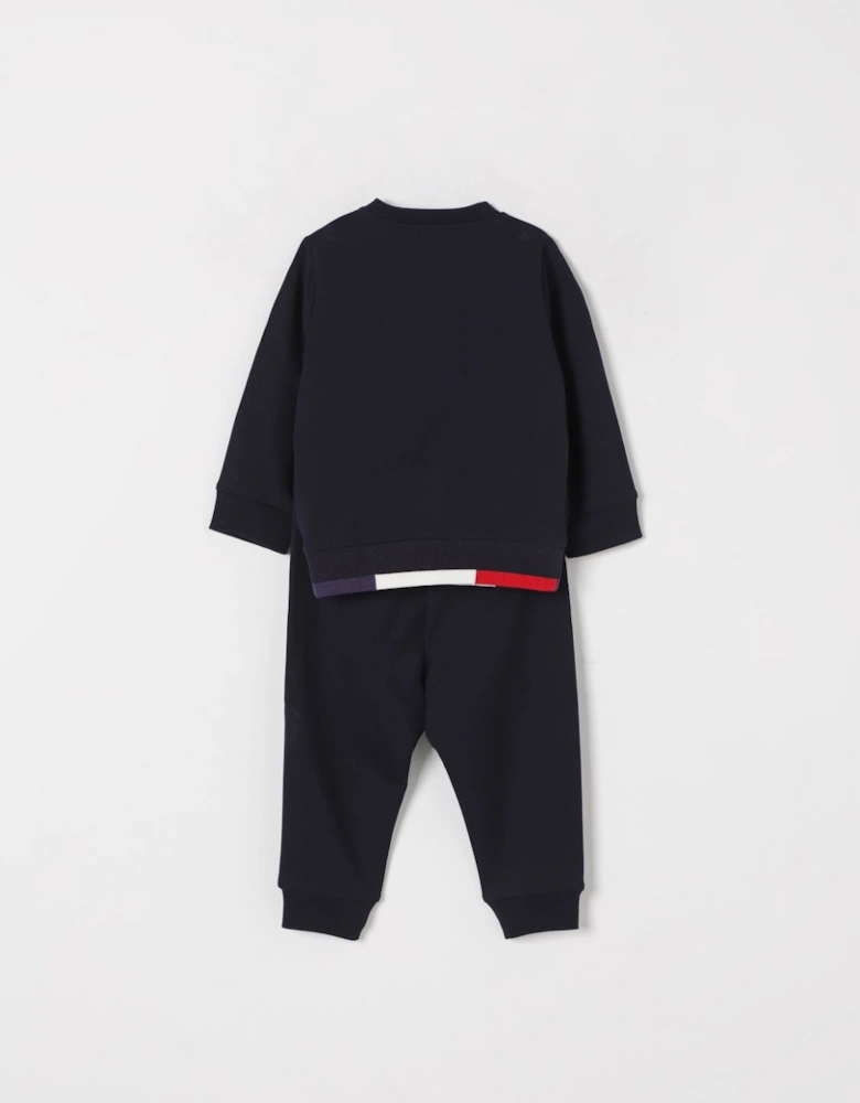 Baby Boys Tricolor Trim Tracksuit