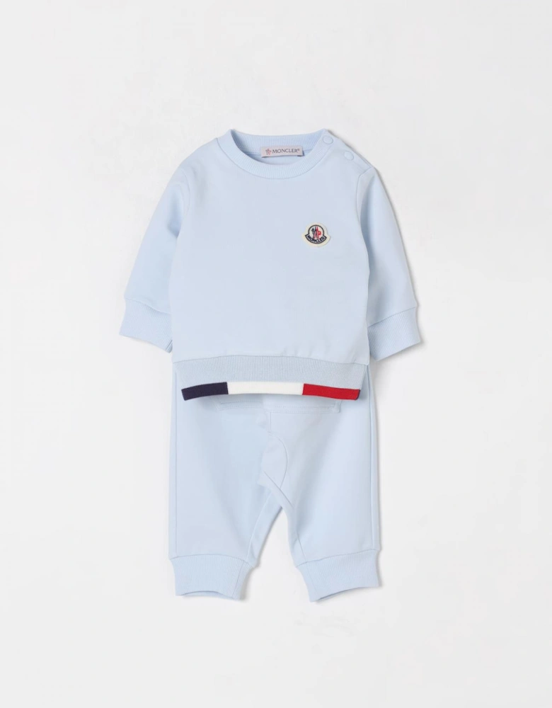 Baby Boys Tricolor Trim Tracksuit