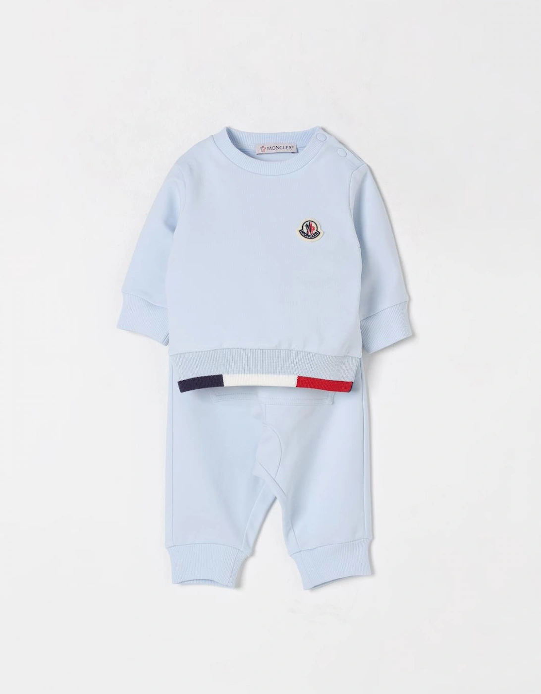 Baby Boys Tricolor Trim Tracksuit