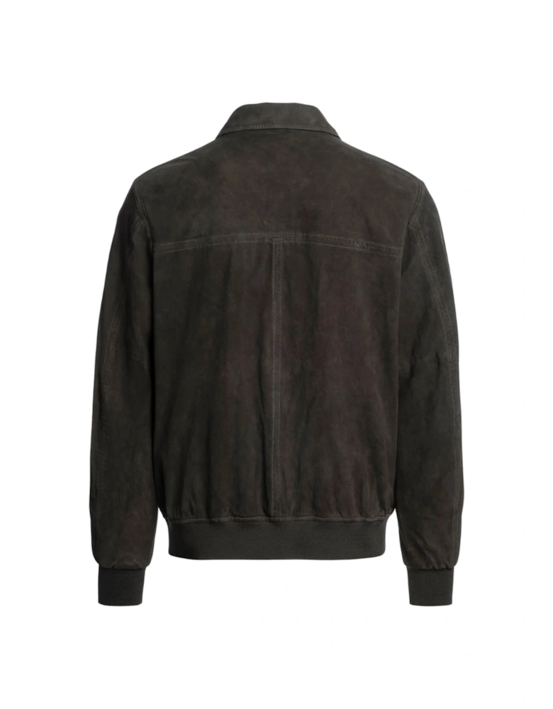 Weldon Suede Raven Black Jacket