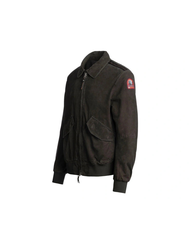 Weldon Suede Raven Black Jacket