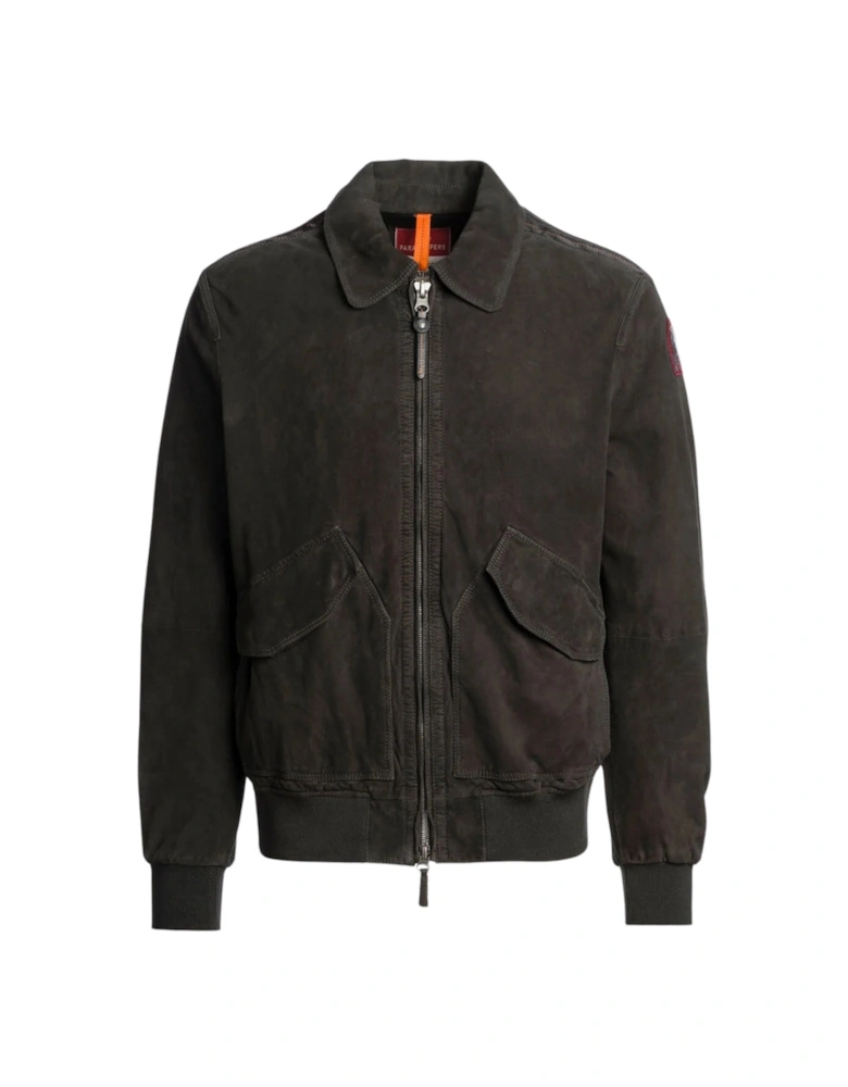 Weldon Suede Raven Black Jacket