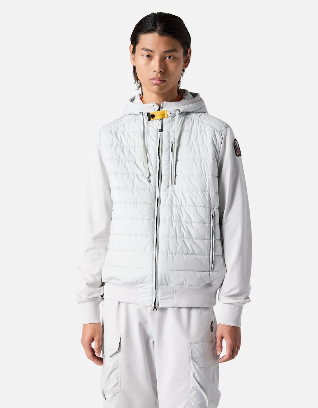 Ivor Ghiaccio White Hooded Jacket