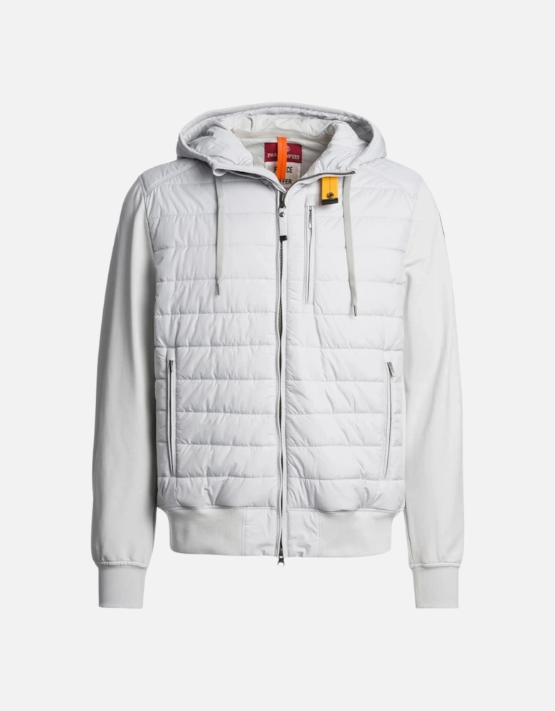 Ivor Ghiaccio White Hooded Jacket