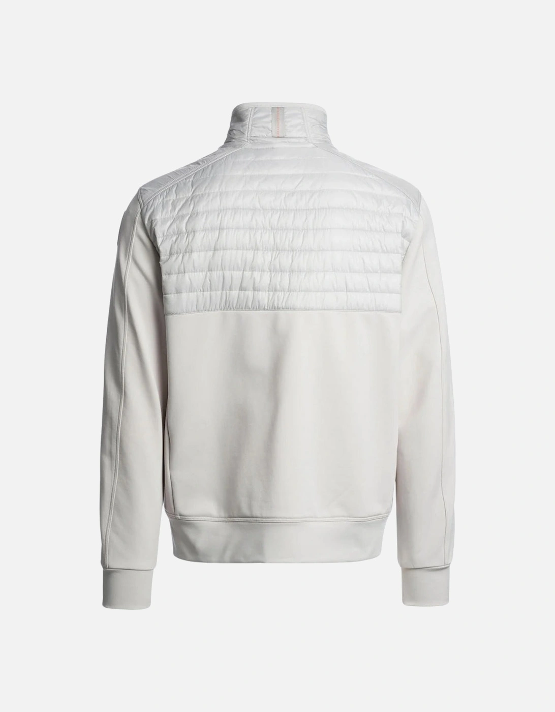 London Ghiaccio White Zip-Up Sweatshirt