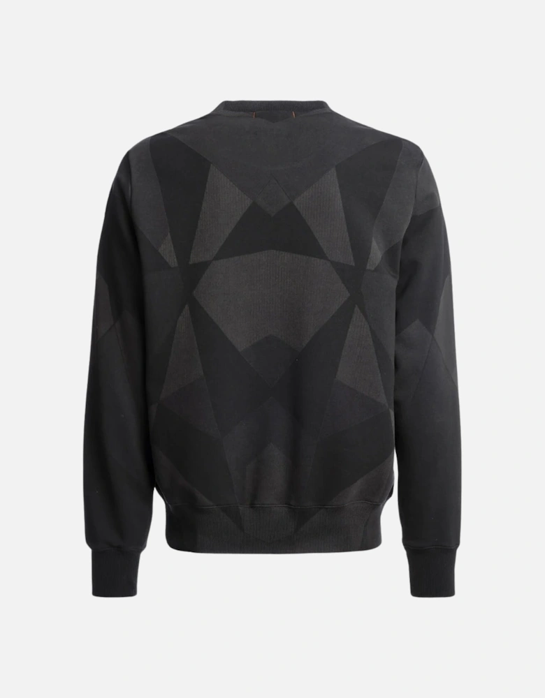K2 PR Black Skydrift Print Sweatshirt