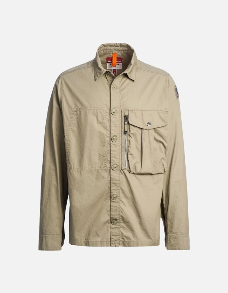 Kurtis Silver Sage Beige Overshirt