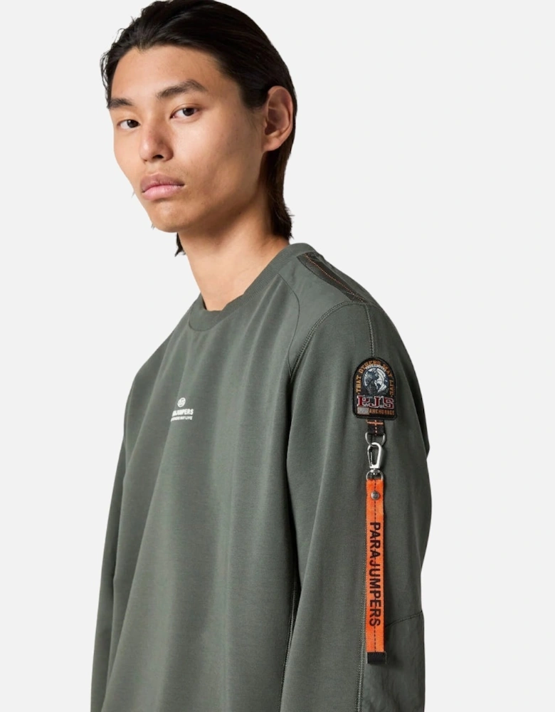 Sabre Basic Kombu Green Sweatshirt
