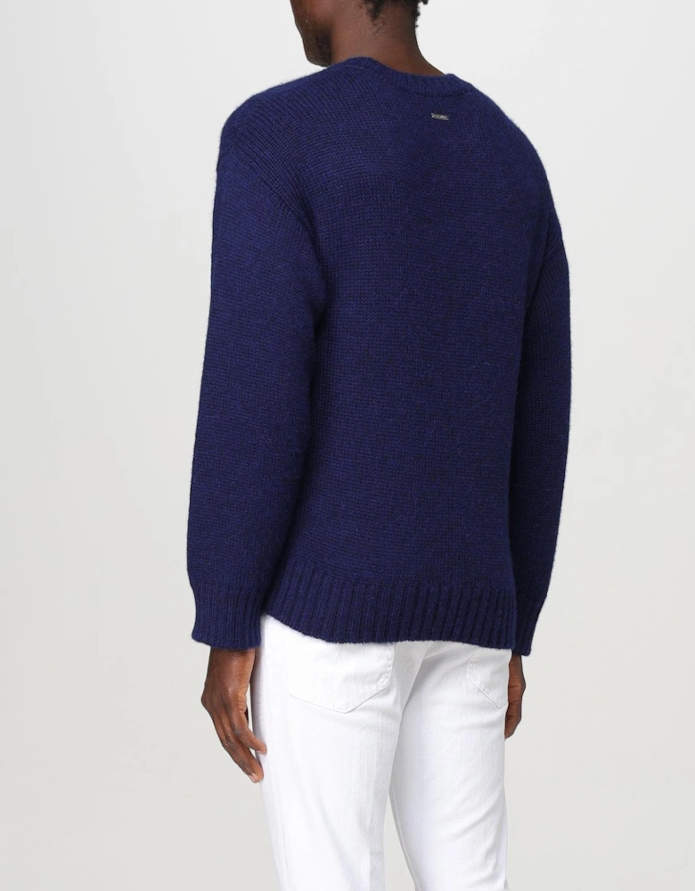 Merino Wool Knit Pullover Sweater