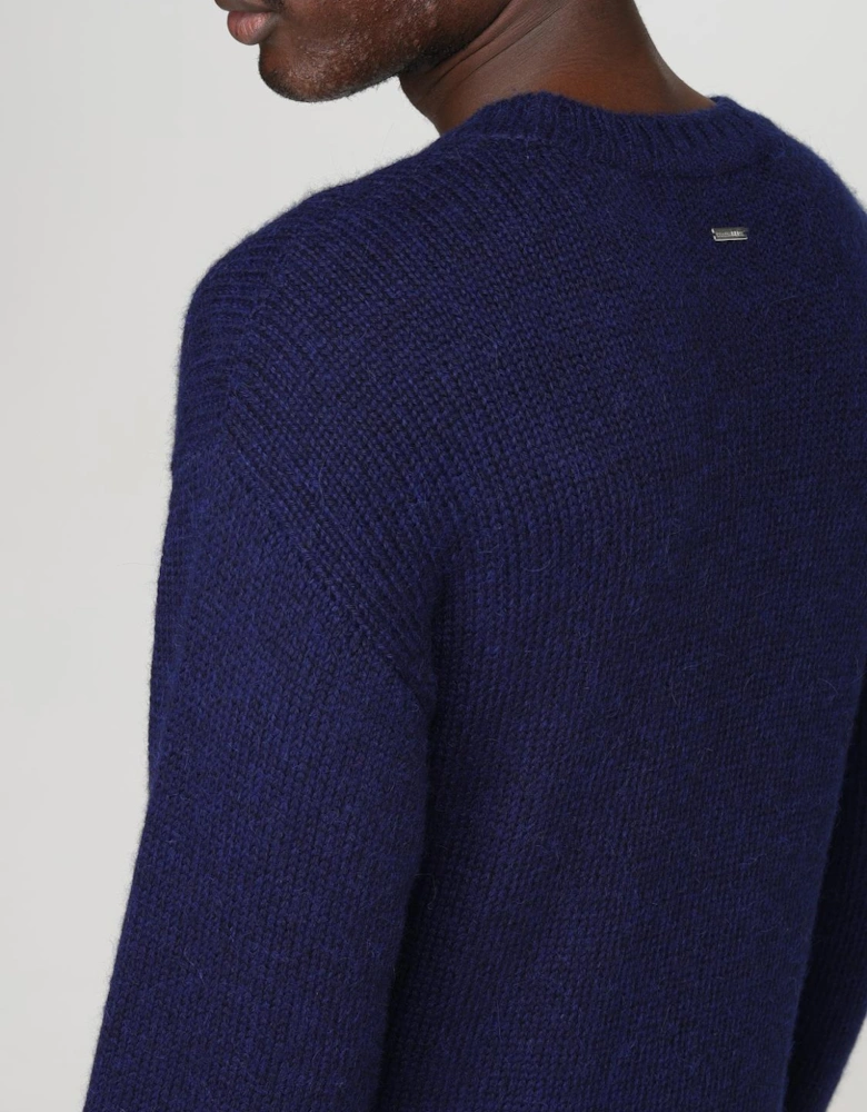 Merino Wool Knit Pullover Sweater