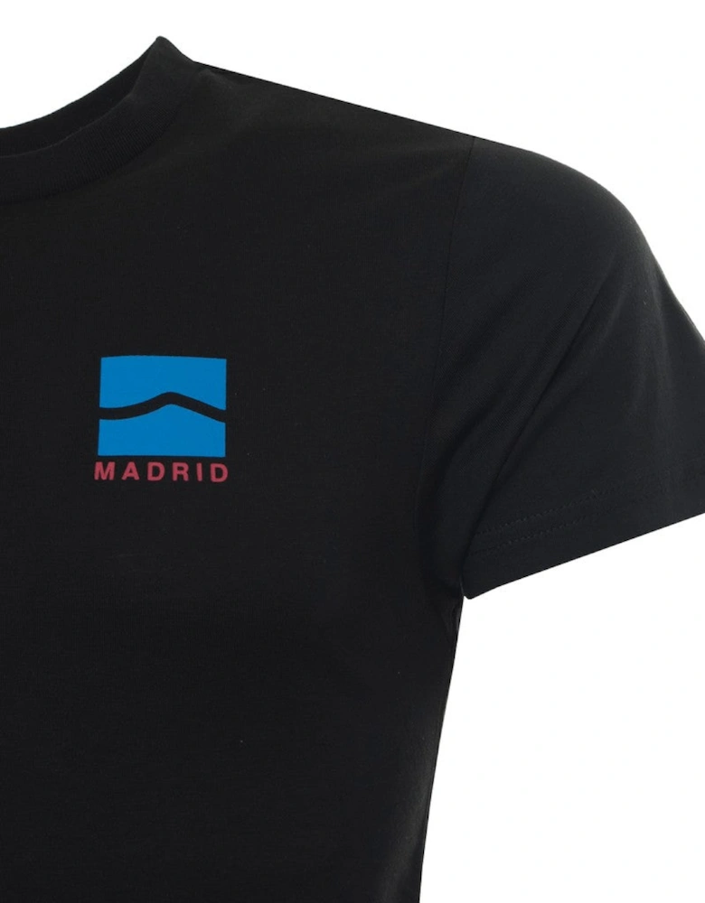 Short-Sleeve Cotton T-Shirt with Visible Logo