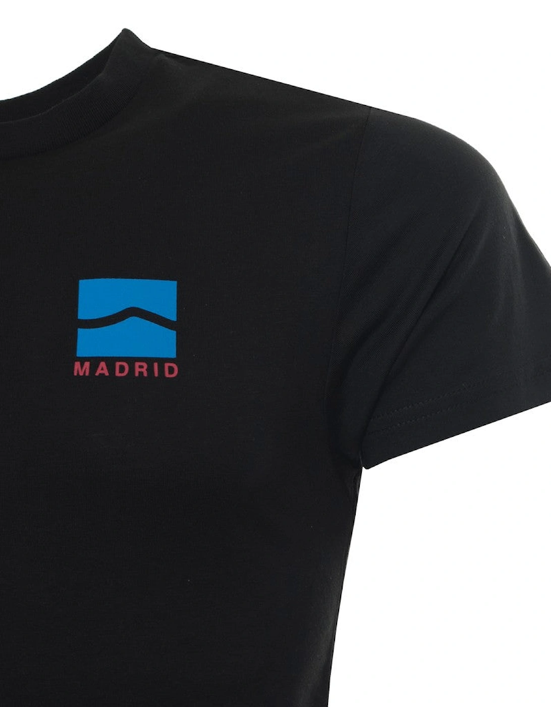 Short-Sleeve Cotton T-Shirt with Visible Logo