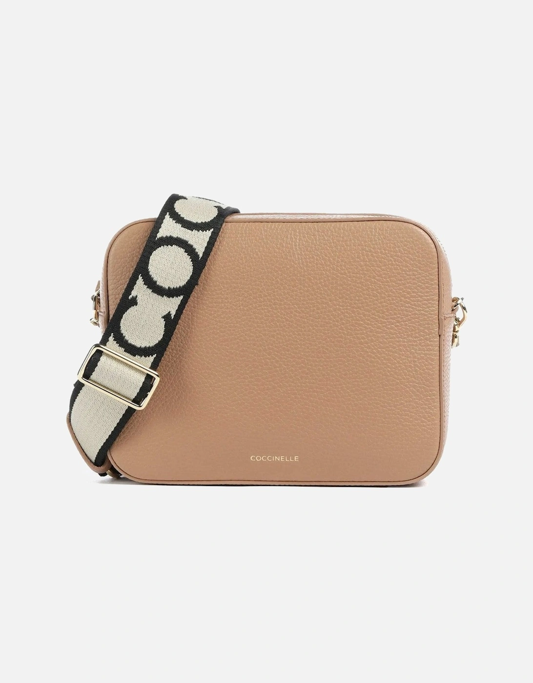 Leather Across-Body Bag with Adjustable Shoulder Strap and Zip Fastening, 4 of 3