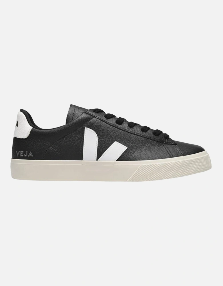 Chromefree Leather Sneakers in Black and White by Veja