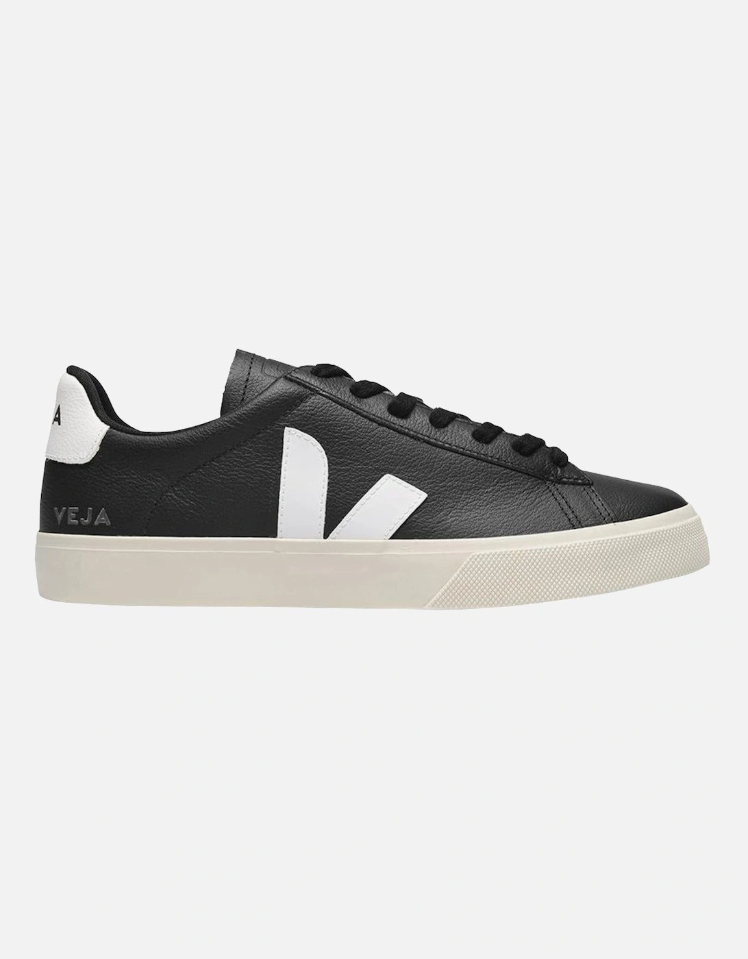 Chromefree Leather Sneakers in Black and White by Veja, 5 of 4