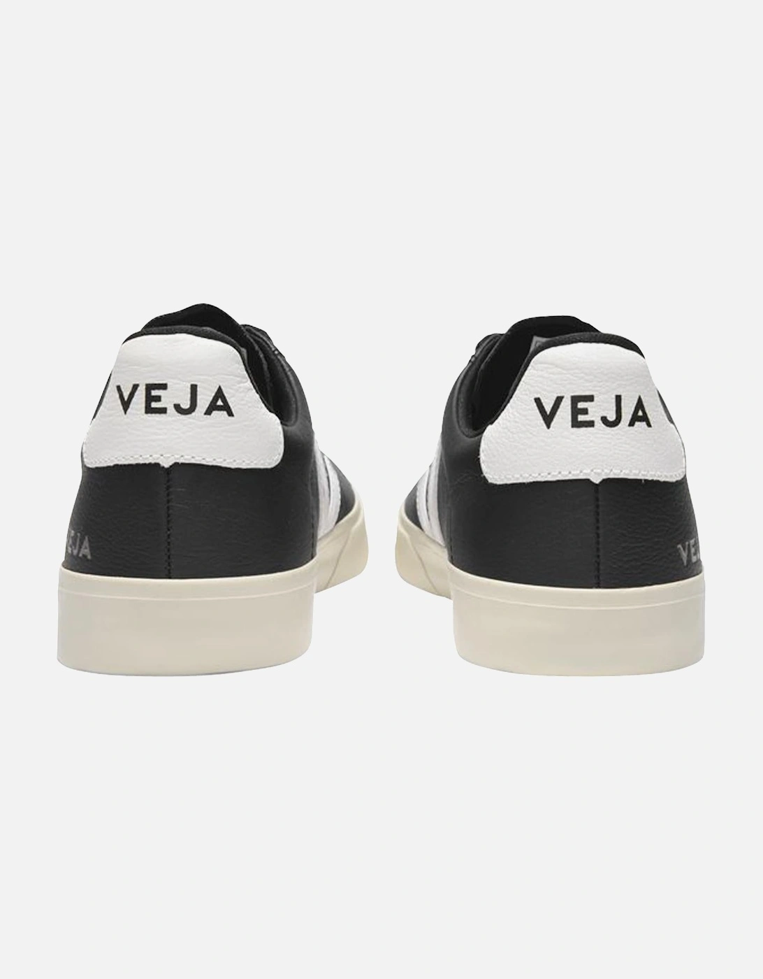 Chromefree Leather Sneakers in Black and White by Veja