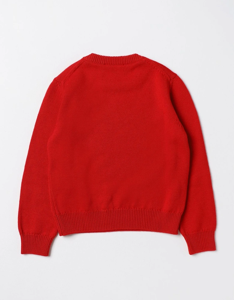 Medusa Head Embroidered Sweater