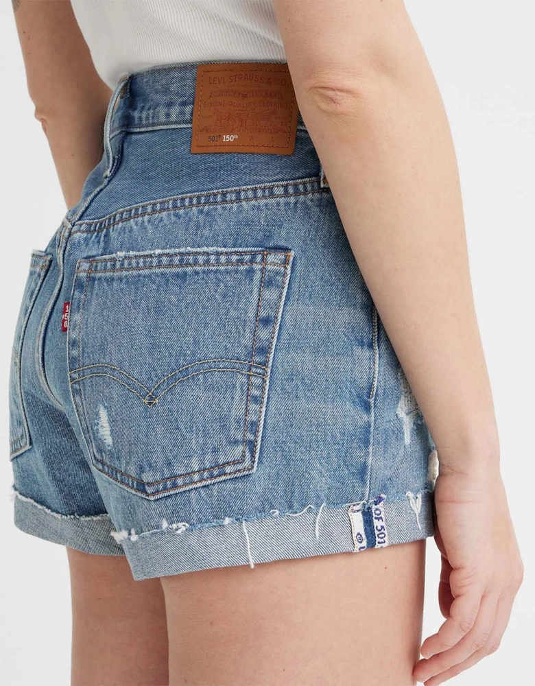 501 High Rise Selvedge Shorts