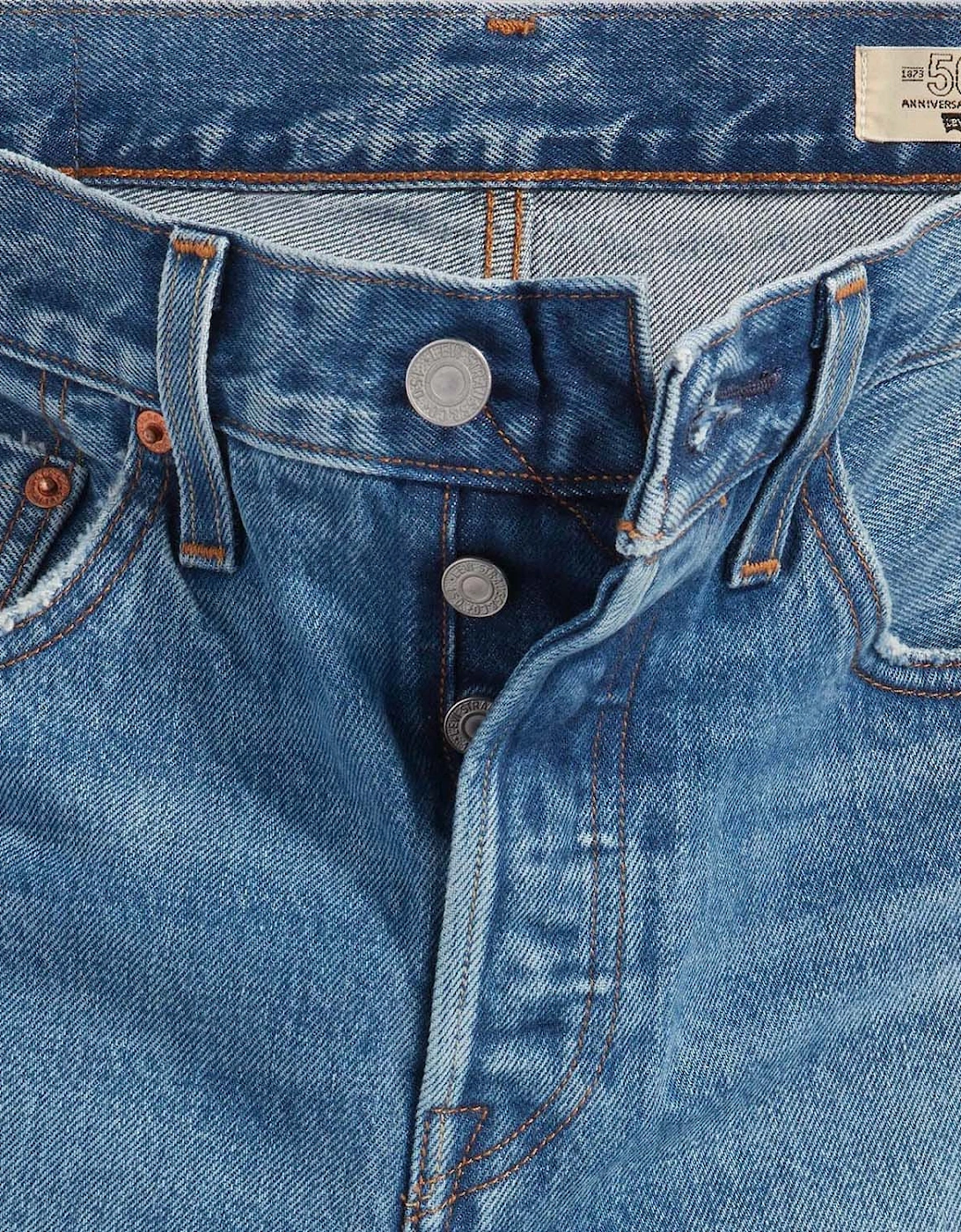 501 High Rise Selvedge Shorts
