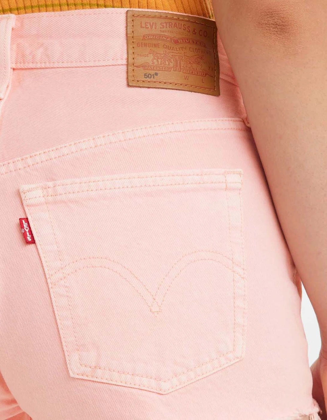 501 High Rise Selvedge Shorts