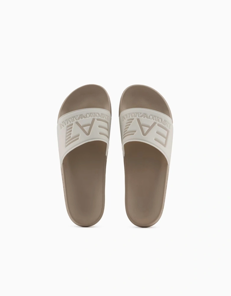 Maxi Logo Slide - Taupe