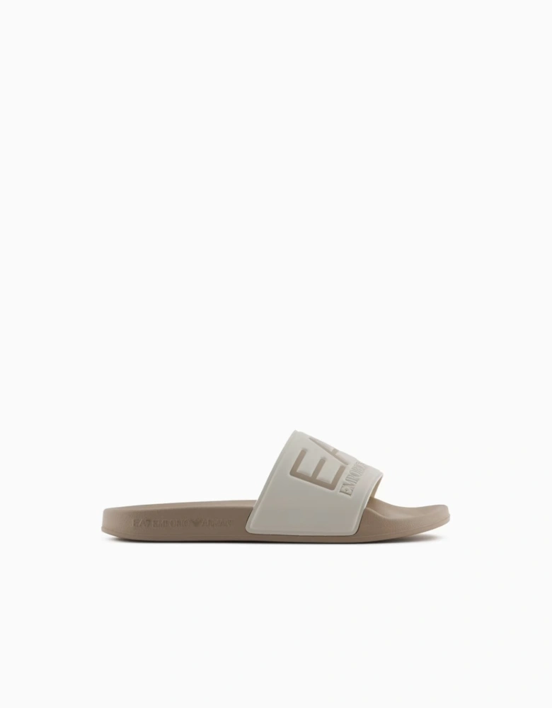 Maxi Logo Slide - Taupe