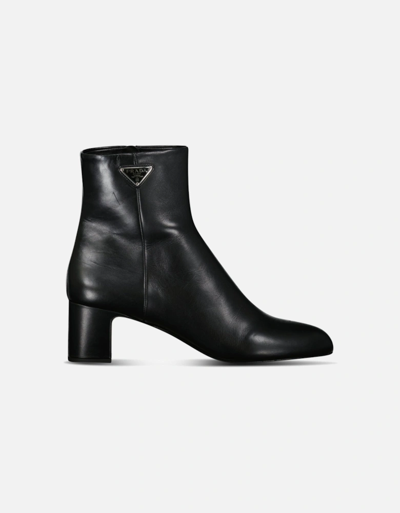 Prada Trochetti Black Leather Boots