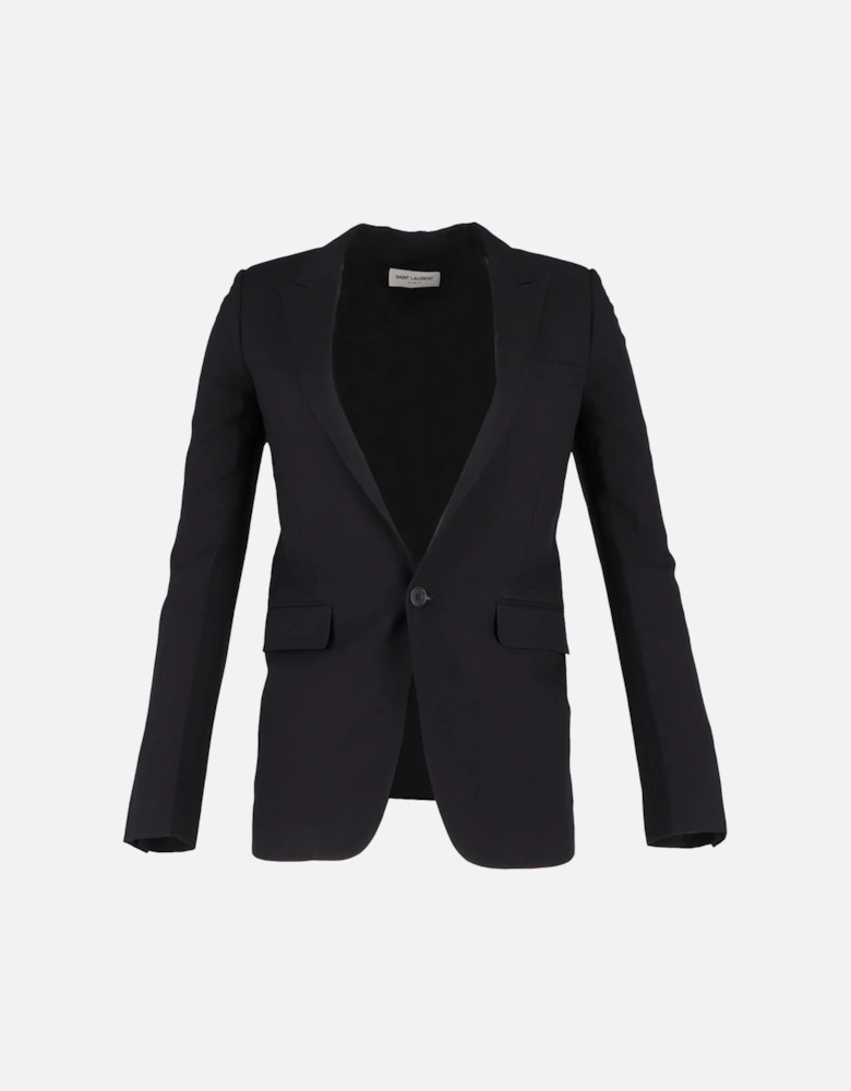 Classic Notch Lapel Blazer
