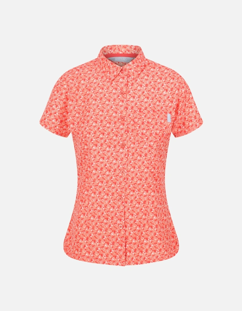 Womens/Ladies Mindano VI Ditsy Print Shirt