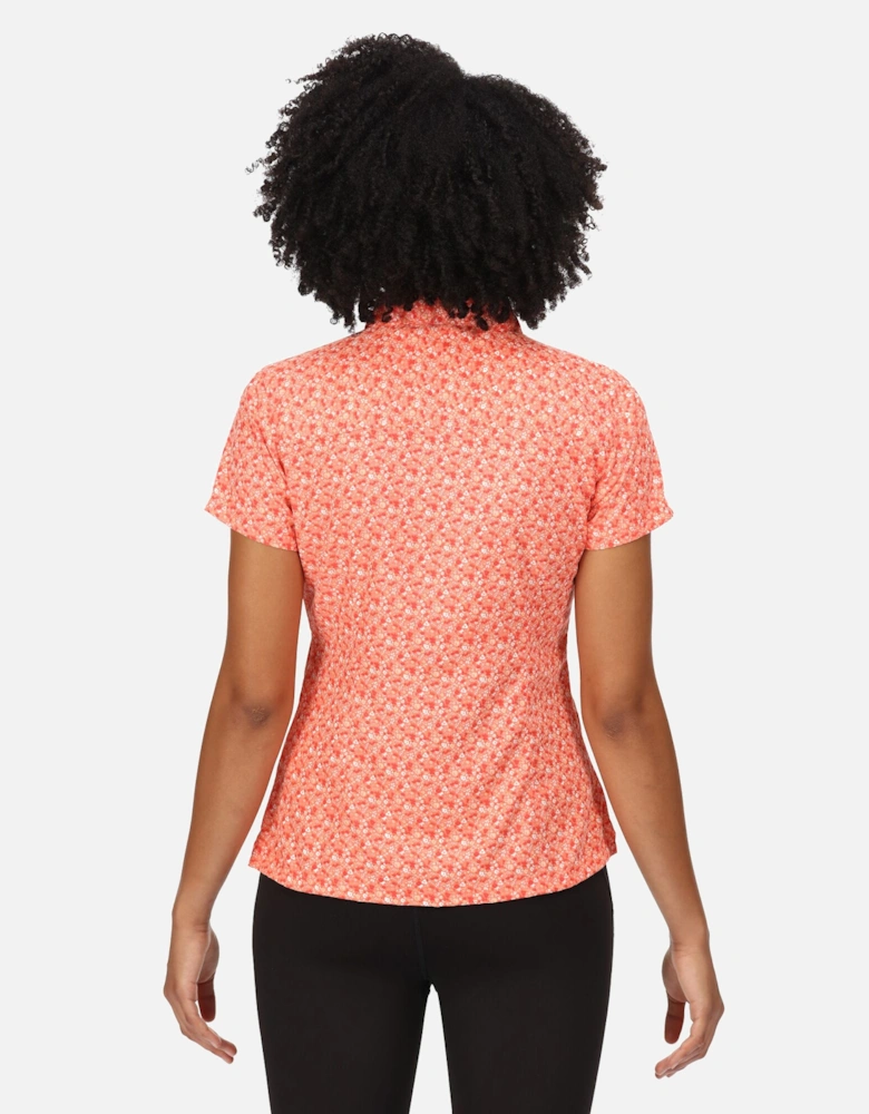 Womens/Ladies Mindano VI Ditsy Print Shirt