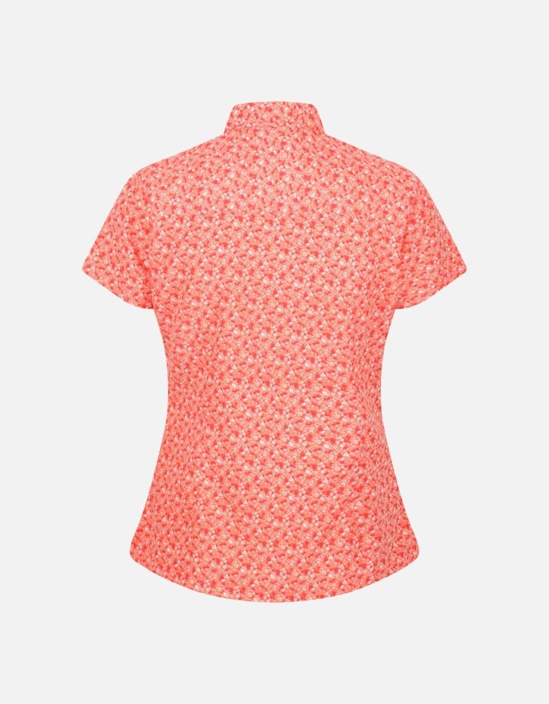 Womens/Ladies Mindano VI Ditsy Print Shirt