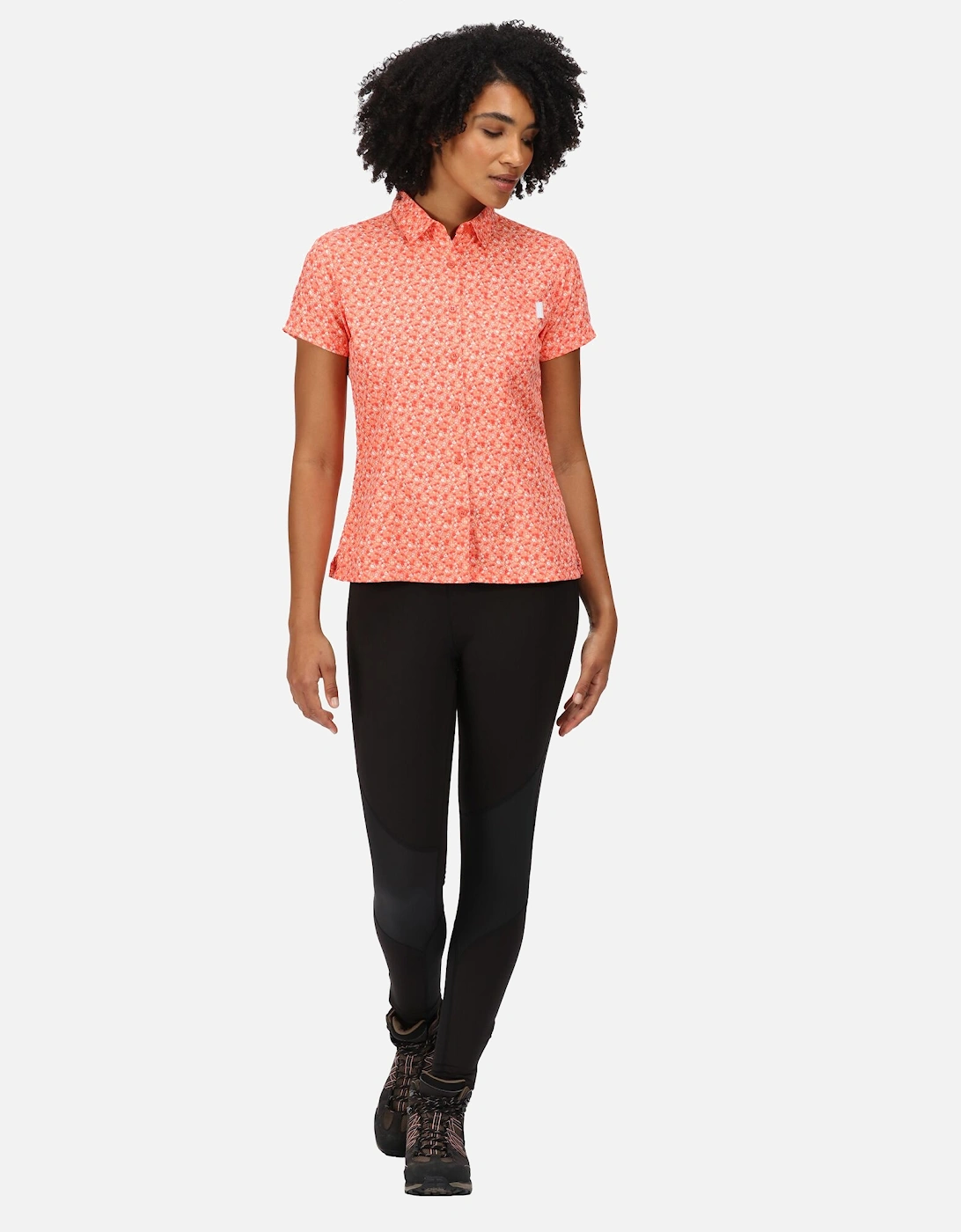 Womens/Ladies Mindano VI Ditsy Print Shirt