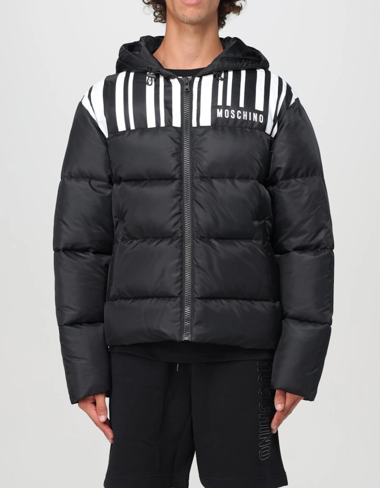 Bar Code Padded Jacket