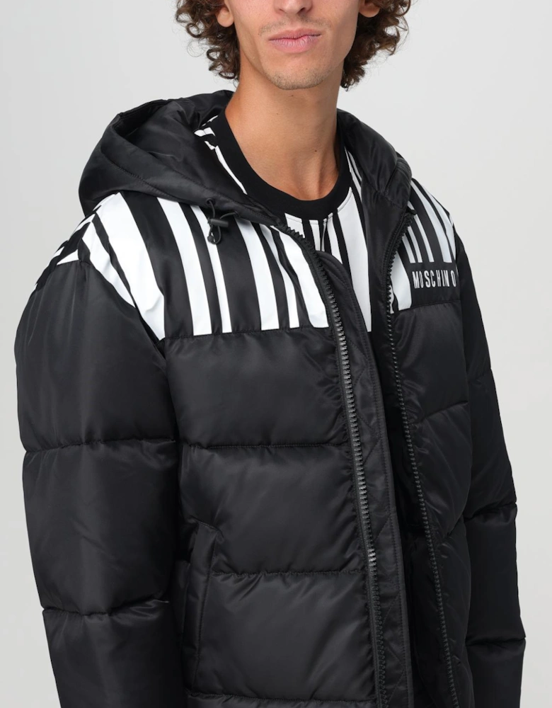 Bar Code Padded Jacket