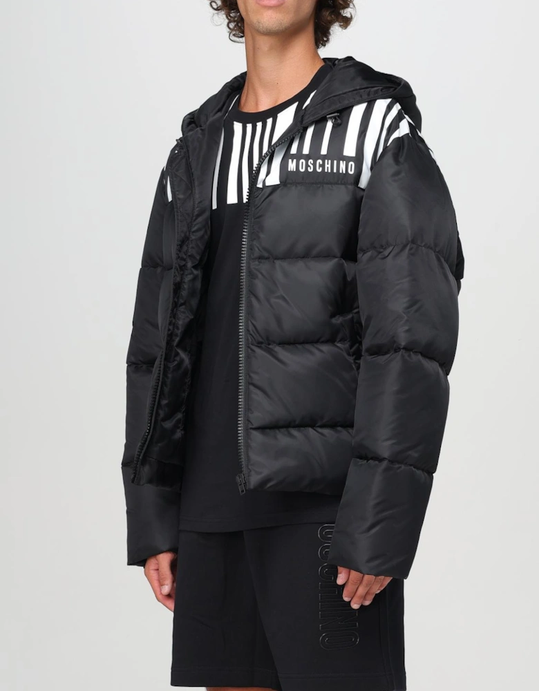 Bar Code Padded Jacket