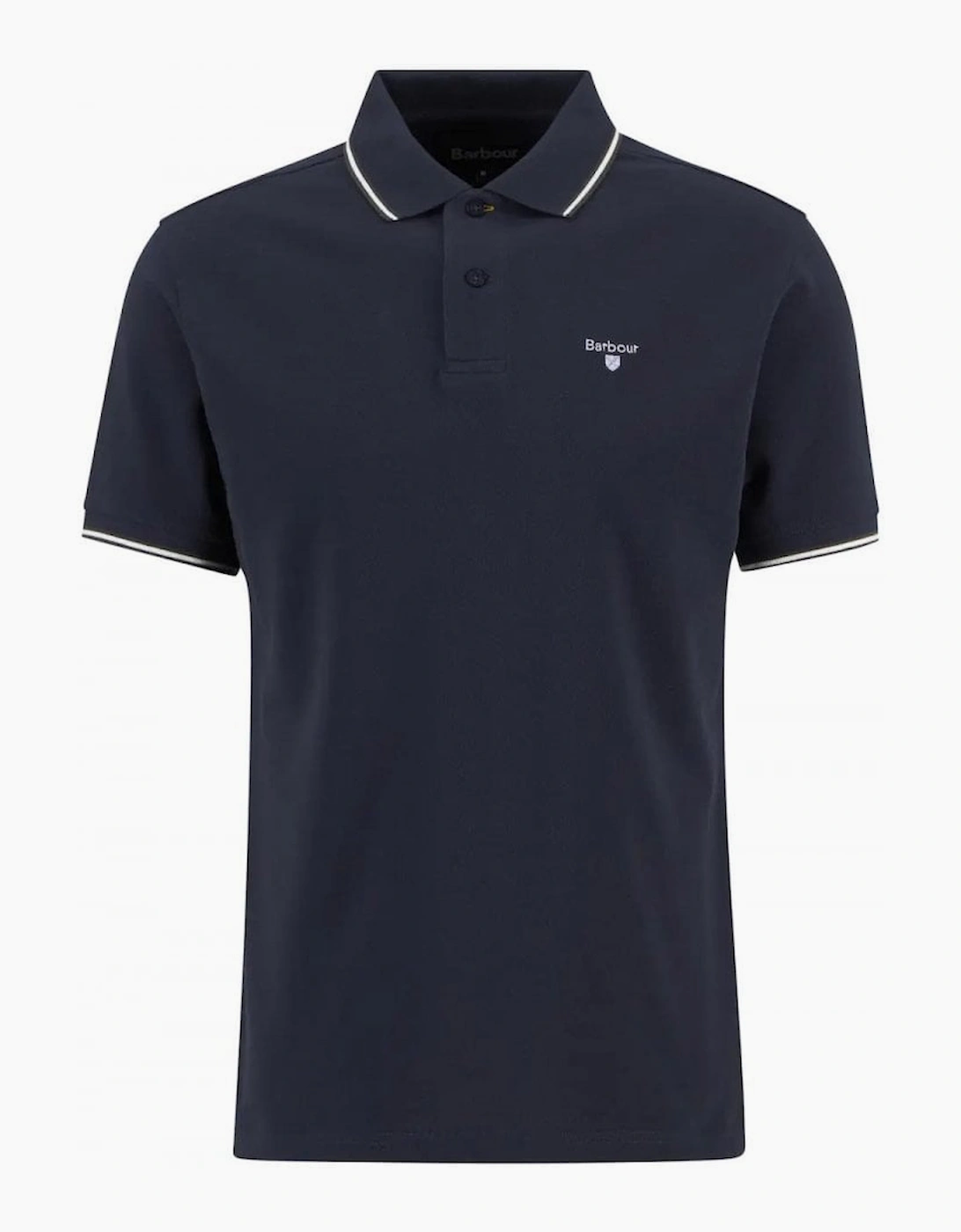 Barbour Men's Barbour Men's Navy Fielding Polo Shirt - Black