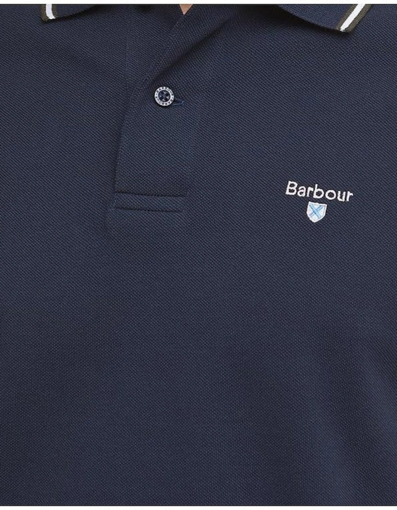 Men's Navy Fielding Polo Shirt