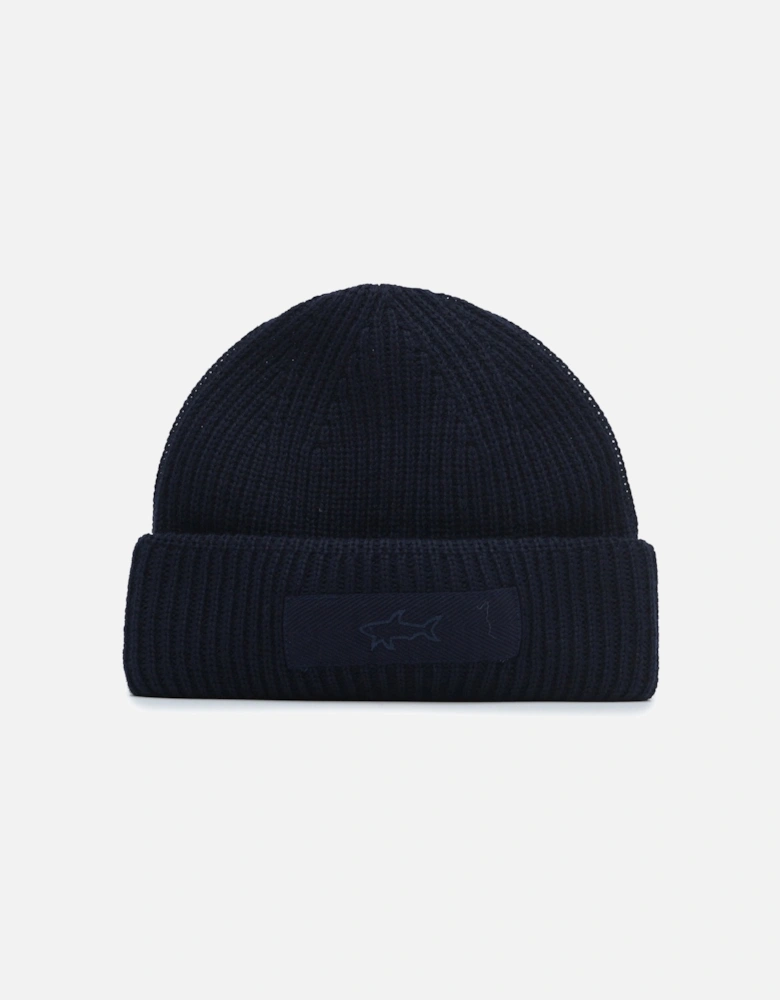 EMBROIDERED SHARK BEANIE