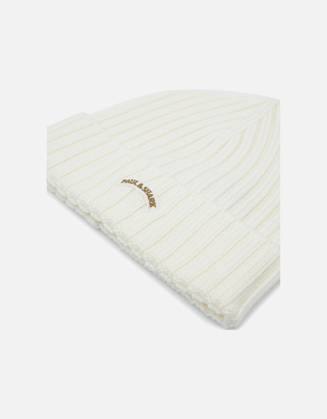 Moon Badge Beanie Beige
