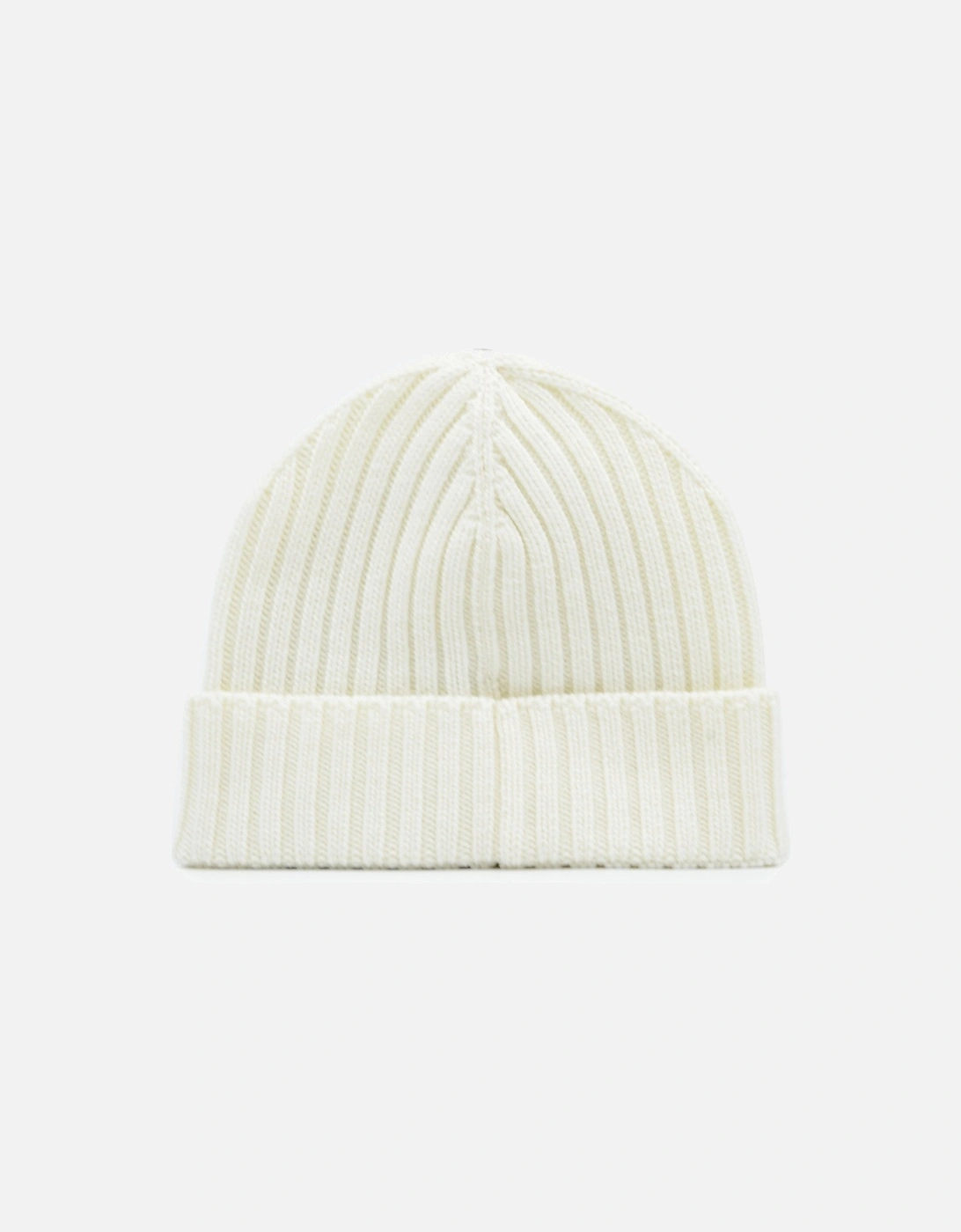 Moon Badge Beanie Beige