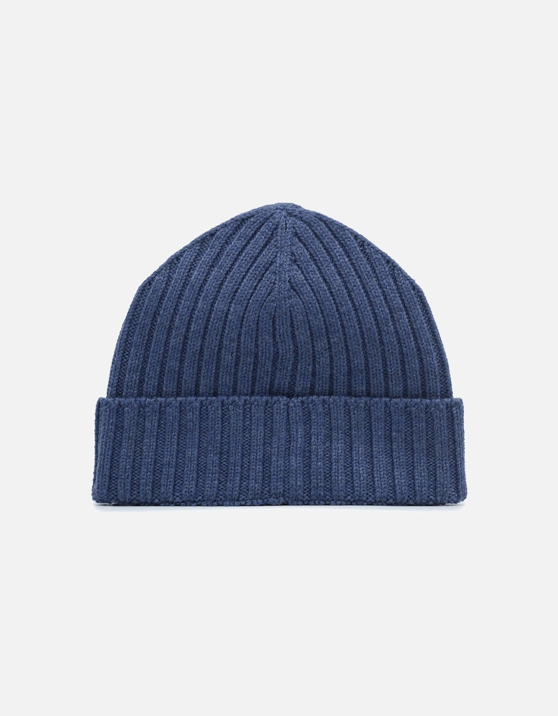 Moon Badge Beanie Blue